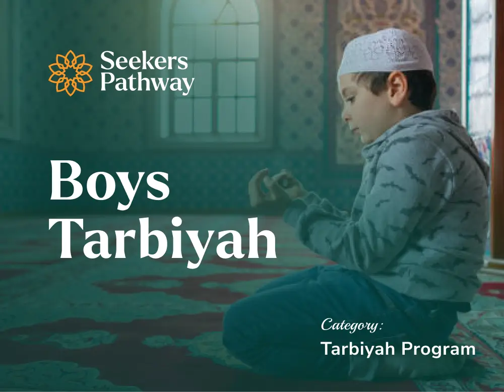 Boys Tarbiyah - online course - seekerspathway.com