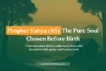 The Life Story of Prophet Yahya in the Quran